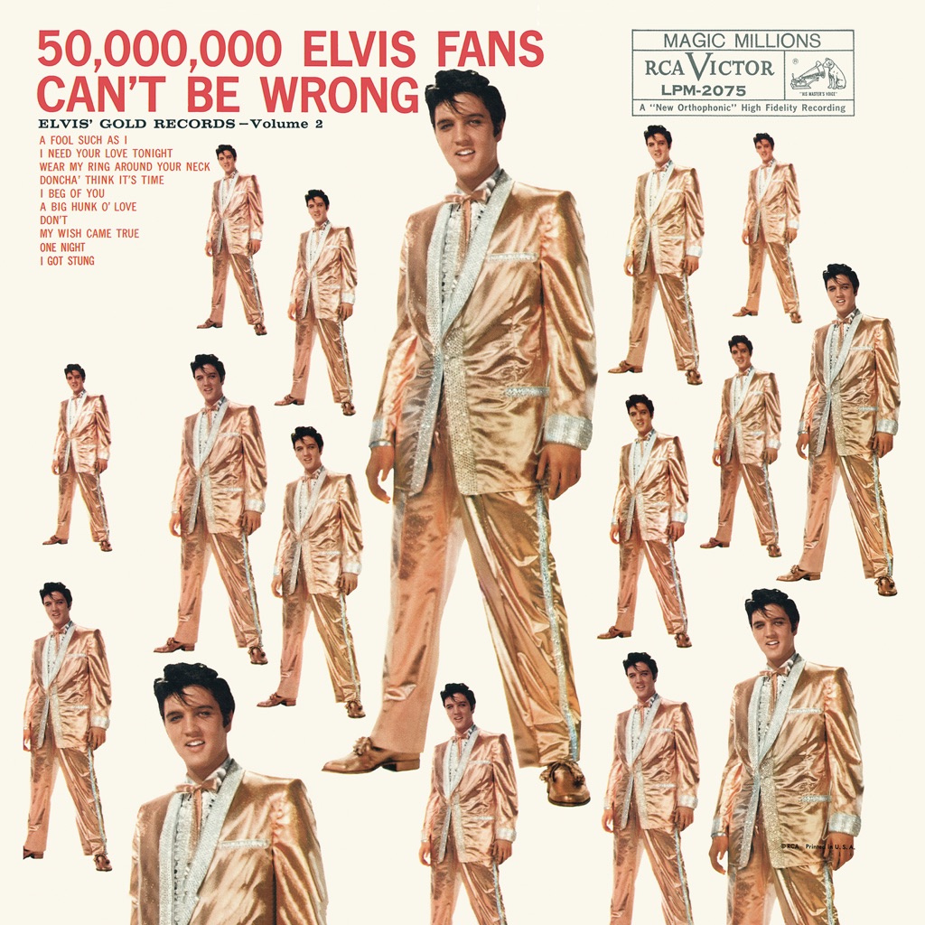 50,000,000 Elvis Fans Can't Be Wrong (Elvis' Gold Records, Vol. 2)